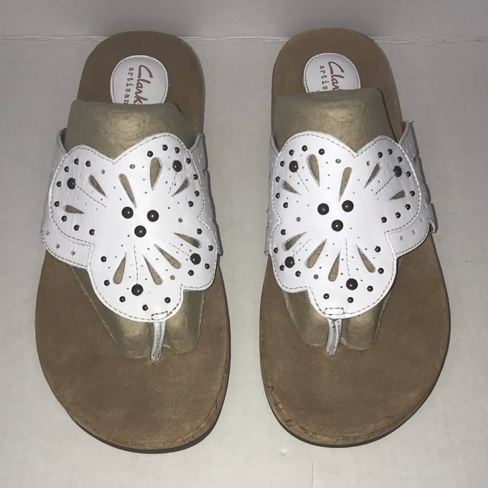 Clarks’ White Sandals Palima Palm 11M BNIB. - Picture 10 of 13
